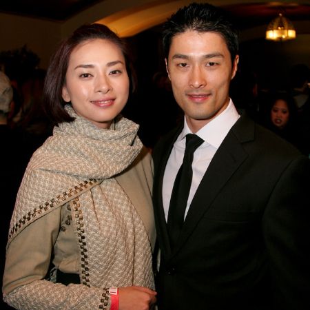 Veronica Ngo Thanh Van with her ex-boyfriend, Johnny Tri Nguyen in 2007